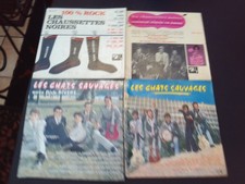 LOT DE 4 X 33 TOURS 25 CM