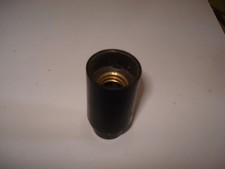 ANCIENNE DOUILLE E14 NOIRE EN BAKELITE
