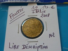 FAUTEE  * *  10 CENTIMES EURO
