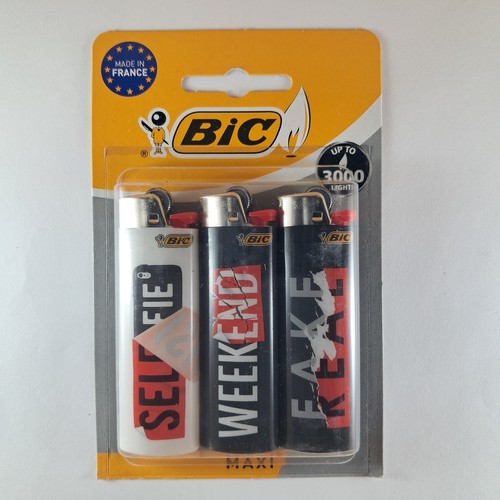 Lot briquets bic maxi - 3,