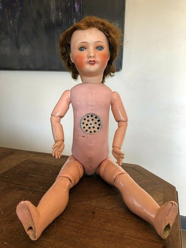 Ancienne poupée tête - poupÉe,,