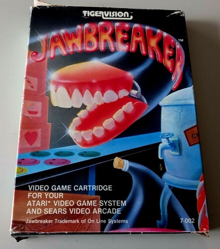 Jeu atari 2600 jawbreaker - jeu, "jawbreaker"