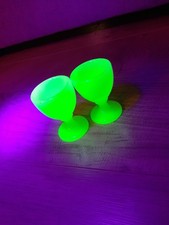 lot de 2 petits verres en ouraline