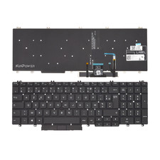 Clavier Azerty Français Pour Dell Précision 15 7000 - 7530 / 7540 Rétroéclairage
