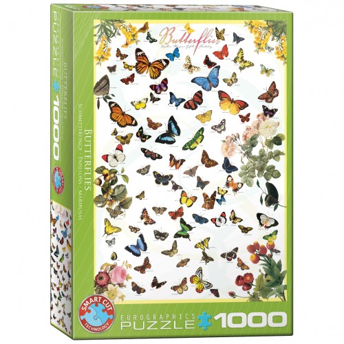 Puzzle papillons 1000 - puzzle,