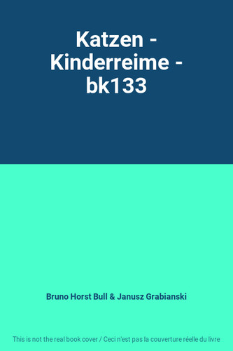 Katzen kinderreime bk133 - katzen,
