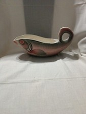 Saucière Forme Poisson Céramique Digoin Sarreguemines France 58