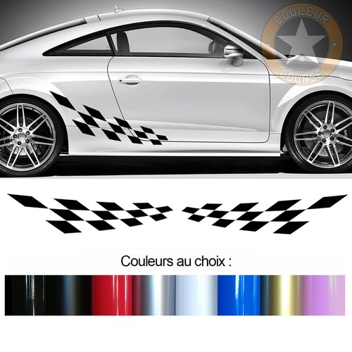 Bandes damiers pour audi tt - damiers,