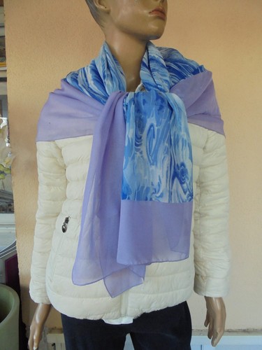 Echarpe grand foulard fin - foulard,