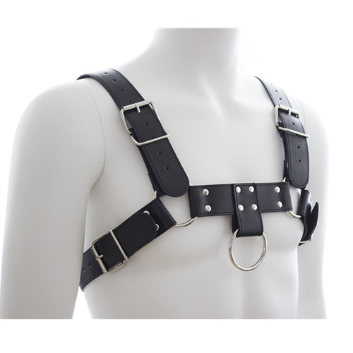 Cuir poitrine harnais - cuir,