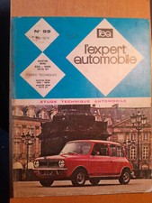 Austin MINI 850 - 1000 - 1275 GT : revue technique EA 99