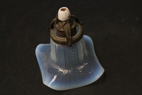 Art nouveau lampe verre - art,