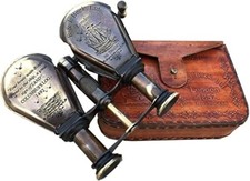 Verre espion marine classique ancien Londres 1857 Beck laiton jumelles cadeau