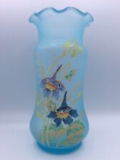 Vase en verre soufflé coloré