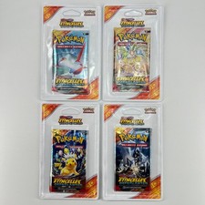 Artset Pokémon 4x Booster Blister Plastique EV08 Étincelles Déferlantes Lot 4