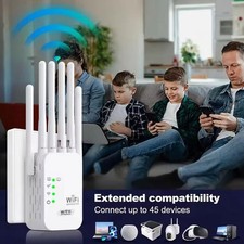 1200Mbps Long Distance Wi-Fi Signal Amplifier Wireless Extender WiFi Booster''
