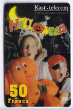 FRANCE TELECARTE / PHONECARD  PREPAYEE .. 50F KAST PRIVEE HALLOWEEN TEST N°/00