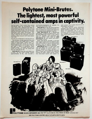 Polytone mini brutes vintage - polytone,