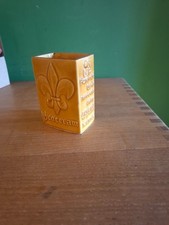 PORTE PAILLE , PORTE CRAYON PUBLICITAIRE CERAMIQUE PROCERAM