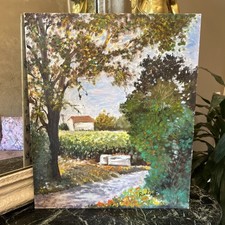 Tableau ancien huile Sur Toile