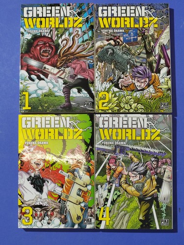 Lot manga green - manga,