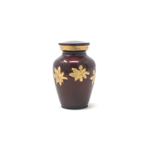 Urne mini souvenir - mini, feuilles