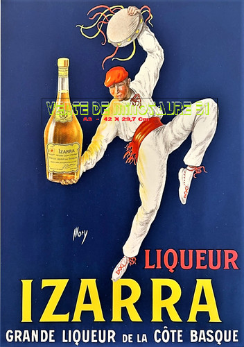 Liqueur izarra grande - izarra.,