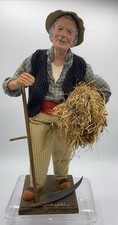 Santon  Marie Noel  34.5 cm Homme paysan