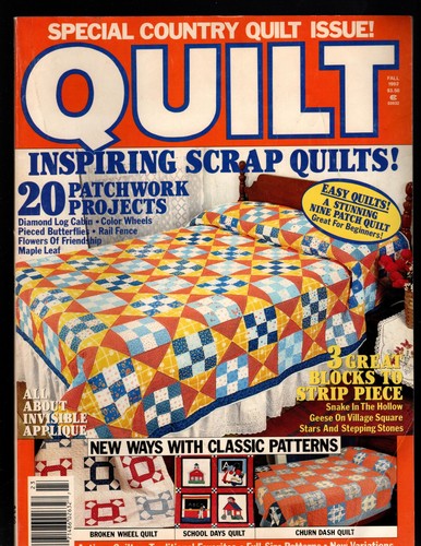 Vintage quilt magazine - magazine,
