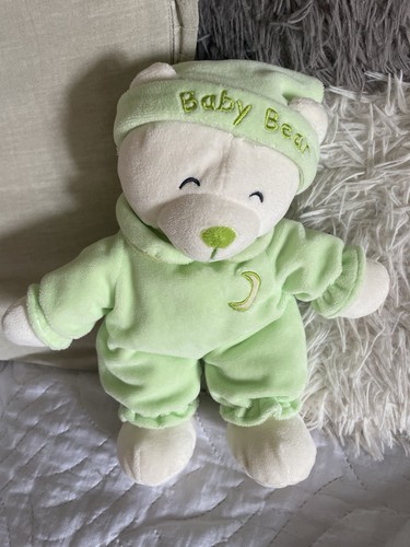 Doudou peluche ours - peluche, lune