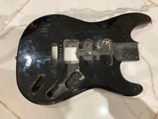 STRATOCASTER BODY BLACK for PARTCASTER PROJECT 