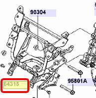 CADRE DE RECOUVREMENT AVANT