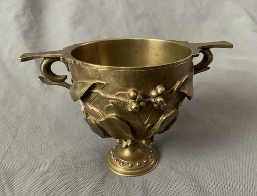 Coupe art nouveau bronze - en,