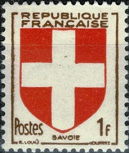 France 1949 blason savoie - france,