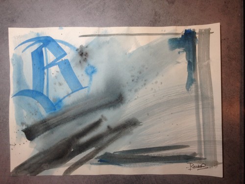 Peinture signée art - peinture,