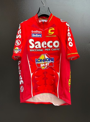 Maillot cycliste team - maillot, saeco