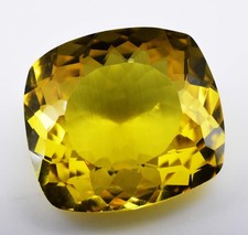 Grenat topazolite naturelle 17,5 ct coussin certifié pierre précieuse lâche...