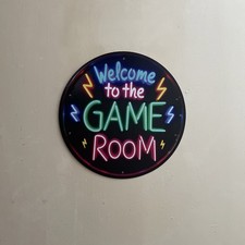 Pancarte-welcome To The Game