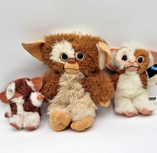 3 Gremlin Plush Toys. Gizmo