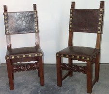 paire de chaises louis XIII