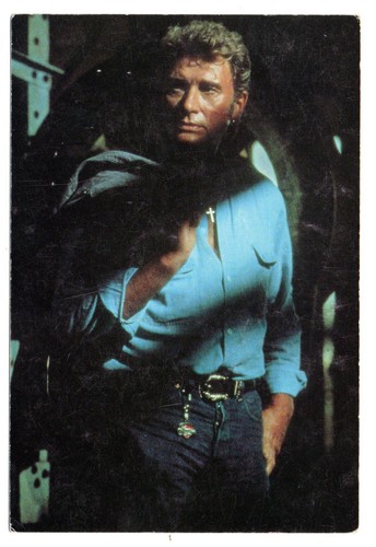 Johnny hallyday carte postale - johnny,