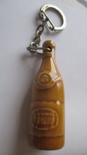 Porte clé vintage bouteille - porte,