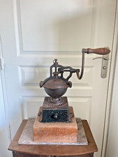 Ancien Grand Gros Moulin Café Comptoir Bar Bistrot Peugeot Frère Rare 1930 40cm