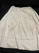 Jupon ancien broderie Anglaise