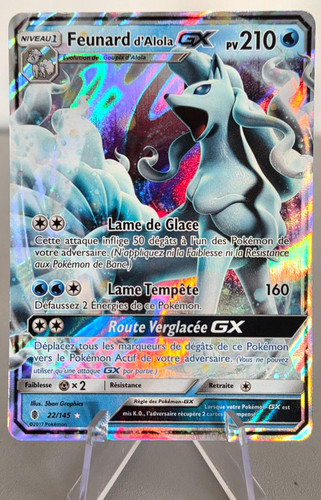 Carte pokémon feunard - pokémon, gx
