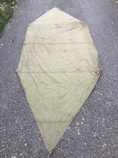 Demie toile de tente US WW2 + piquet articulé