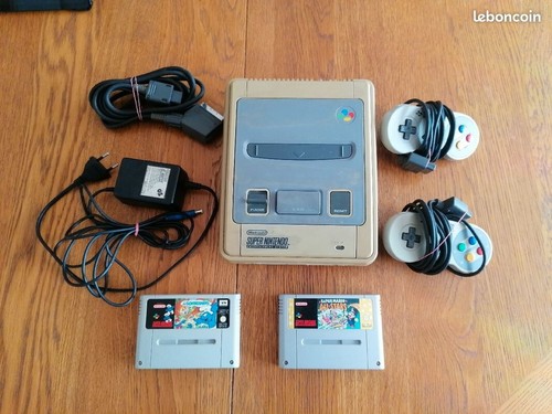 Console super nintendo - console, pack
