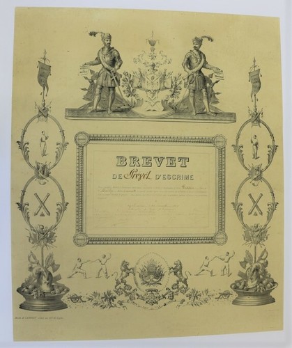 Brevet prevot escrime - brevet,