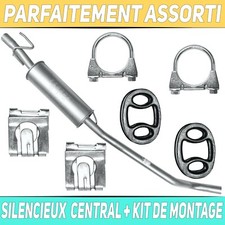 Pot d’échapp. central pour