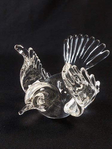 Vintage murano glass bird - vintage,